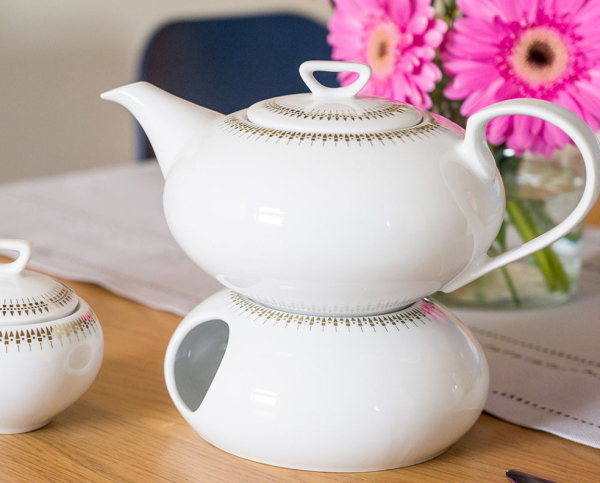 Product Teapot 37.2 fl oz - Yvonne Gold Mirage