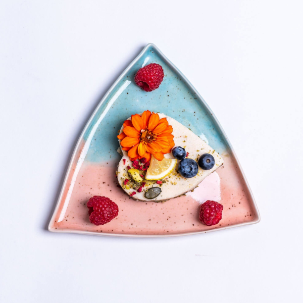 Seaside Breeze Triangle Plate - Summer Collection