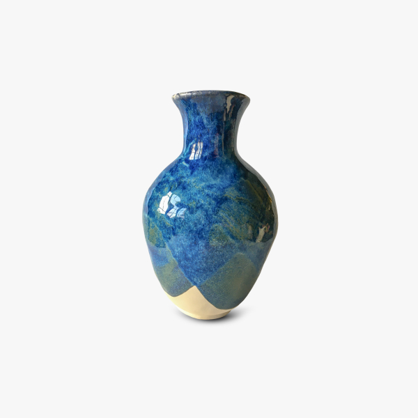 Blue classic vase