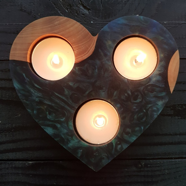 Heart Tealight Candle Holder - Mix