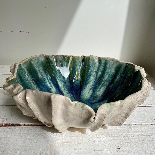 Bowl "GREEN WAVE"