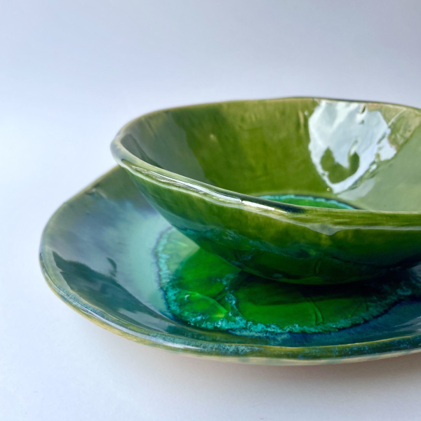 Green Moss Dinnerware Set