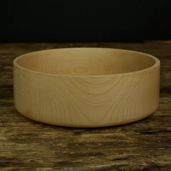 Maple wood bowl