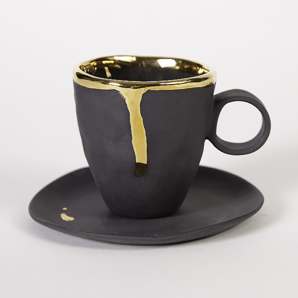 Little Prince - porcelain espresso with plate