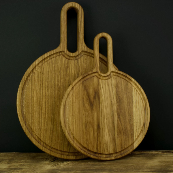 Set of cutting and serving boards