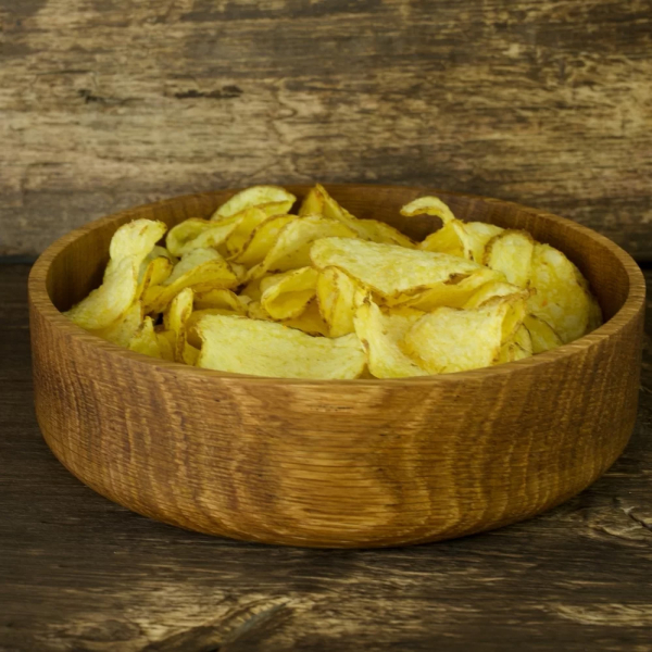 Wooden bowl with lid