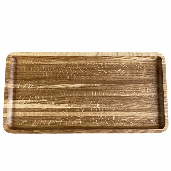 Wooden rectangular tray NOVAA