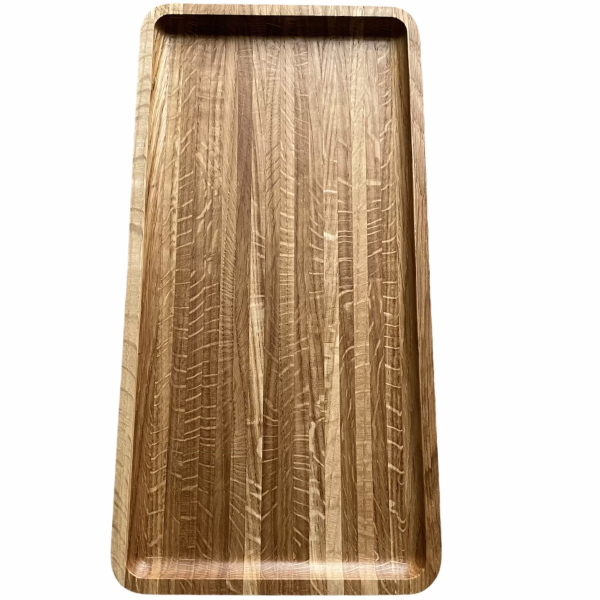 Wooden rectangular tray NOVAA