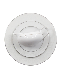 Yvonne Edgar - 84-Piece Dinner & Coffee Set for 12 People